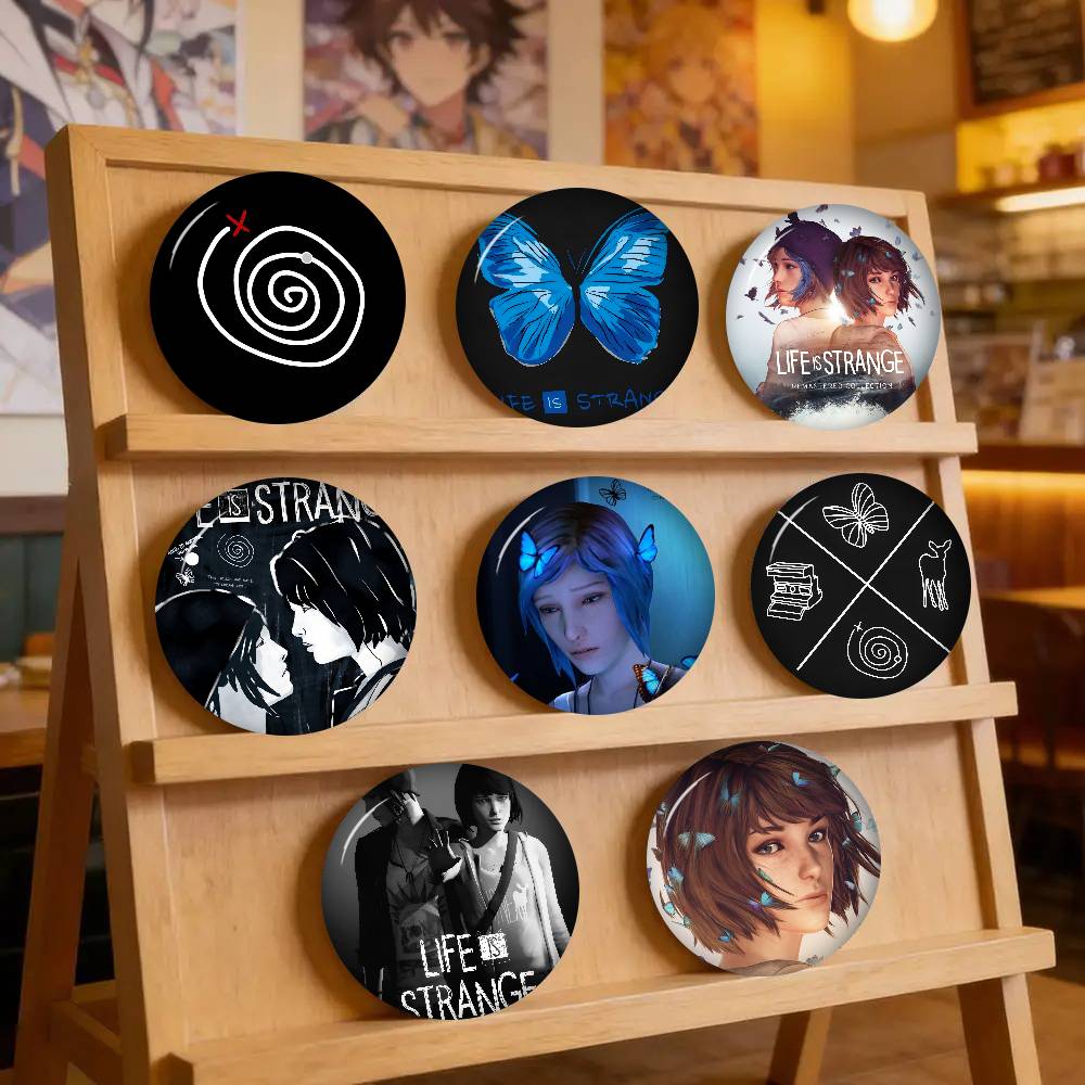 Japan Lifestyle - Broches creativos de hojalata con iconos