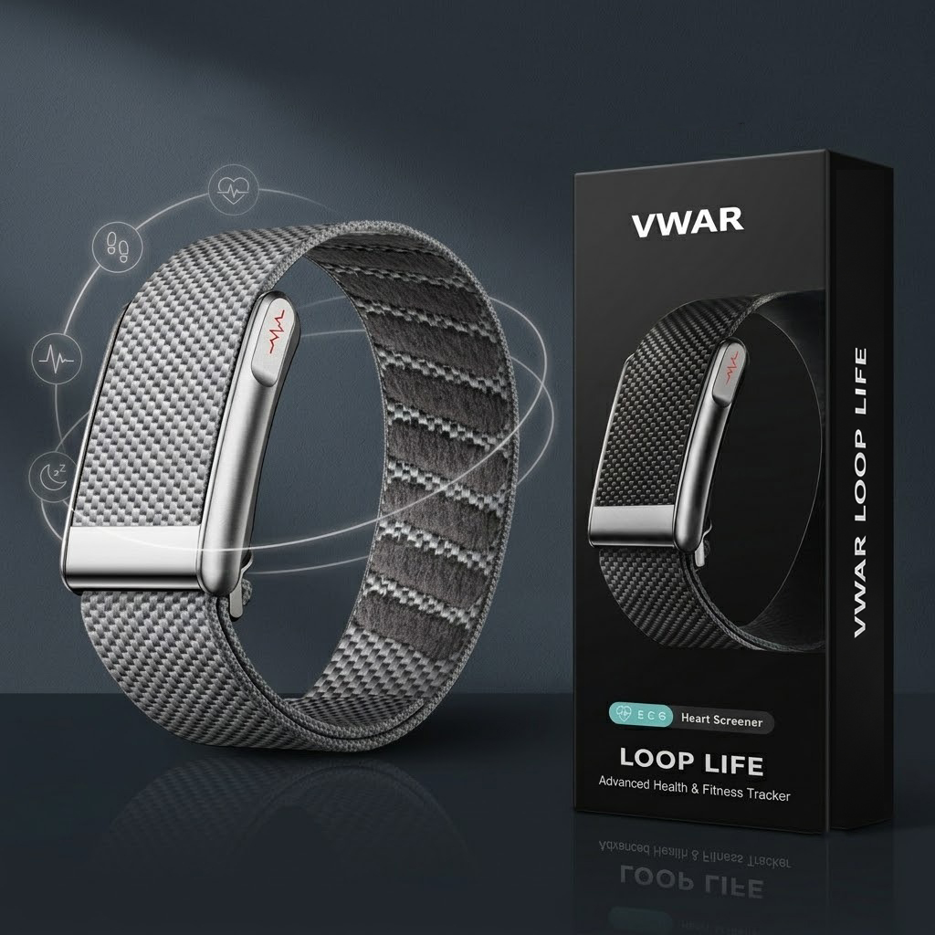 Japanese Women Lifestyle - Pulsera Inteligente VWAR Original con Monitor