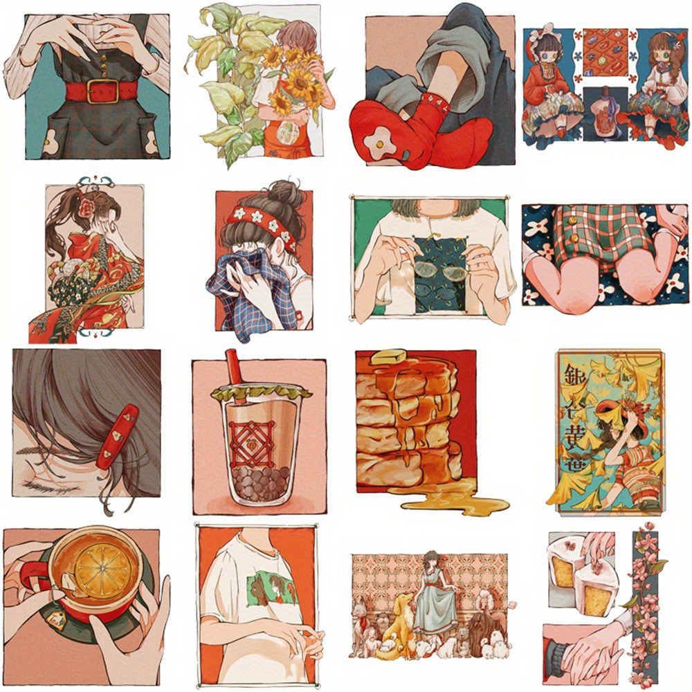 50 Pegatinas de Estilo Vintage - Japanese Traditional Lifestyle reseña y precio