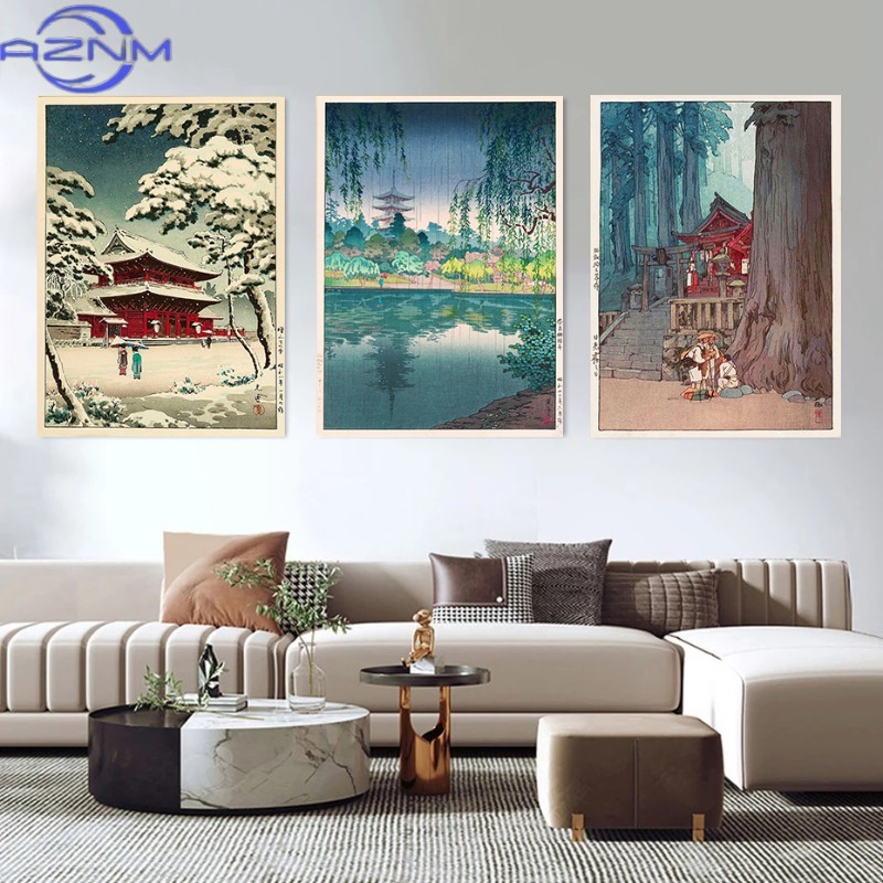 Póster Retro Ukiyo-e de AZNM,  - Japanese Traditional Lifestyle reseña y precio