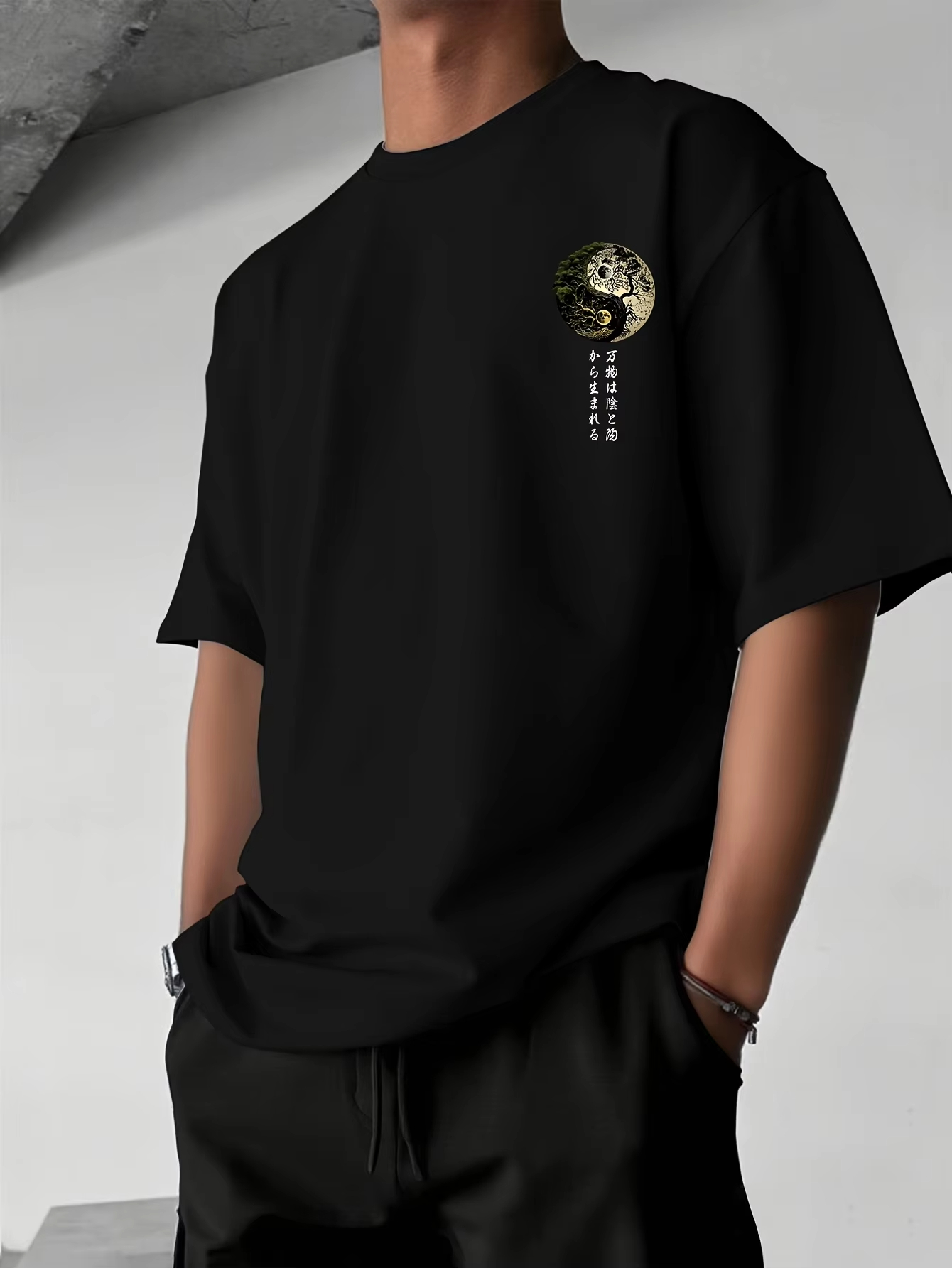 Camiseta con gráfico de caligr - Japanese Lifestyle Shop reseña y precio