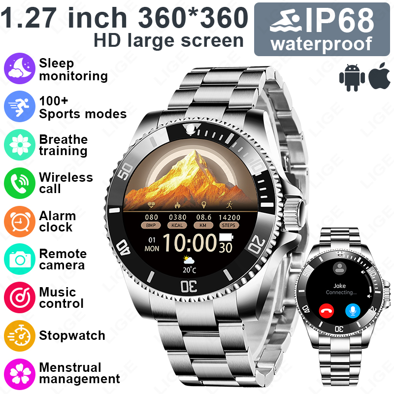 Reloj inteligente LIGE de nuev - Japanese Luxury Lifestyle reseña y precio