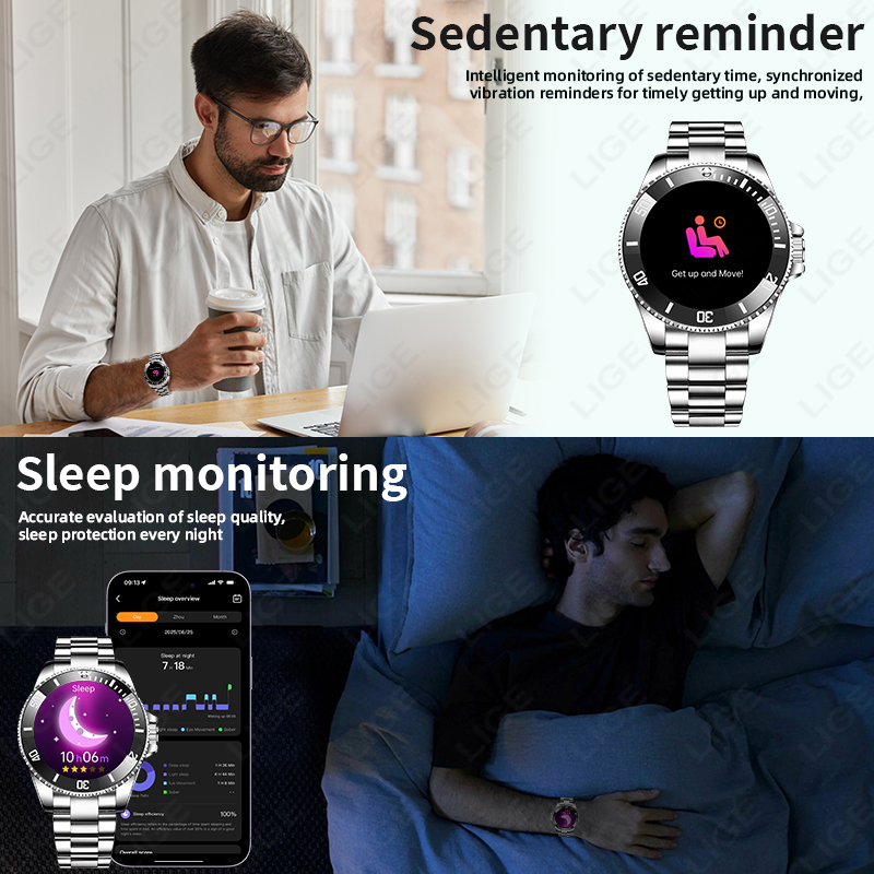 Reloj inteligente LIGE de nuev - Japanese Luxury Lifestyle reseña y precio
