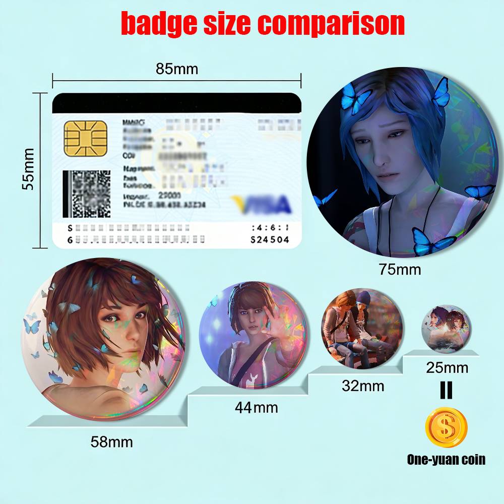 Insignia de Max Caulfield y Ch - Japan Lifestyle reseña y precio