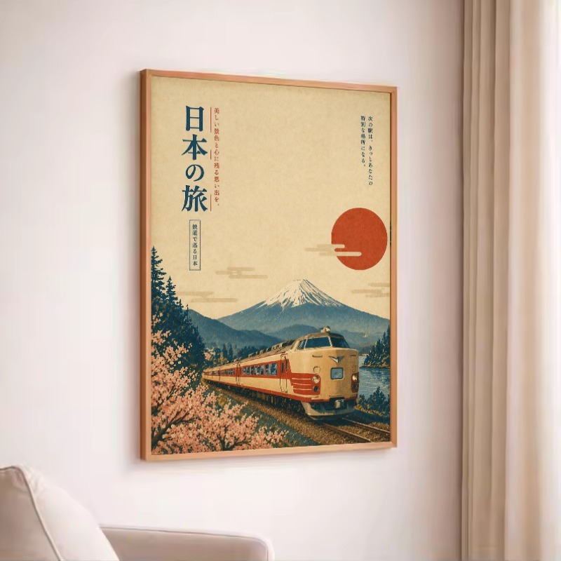 Póster de Lona con Diseño de T - Japanese Traditional Lifestyle reseña y precio