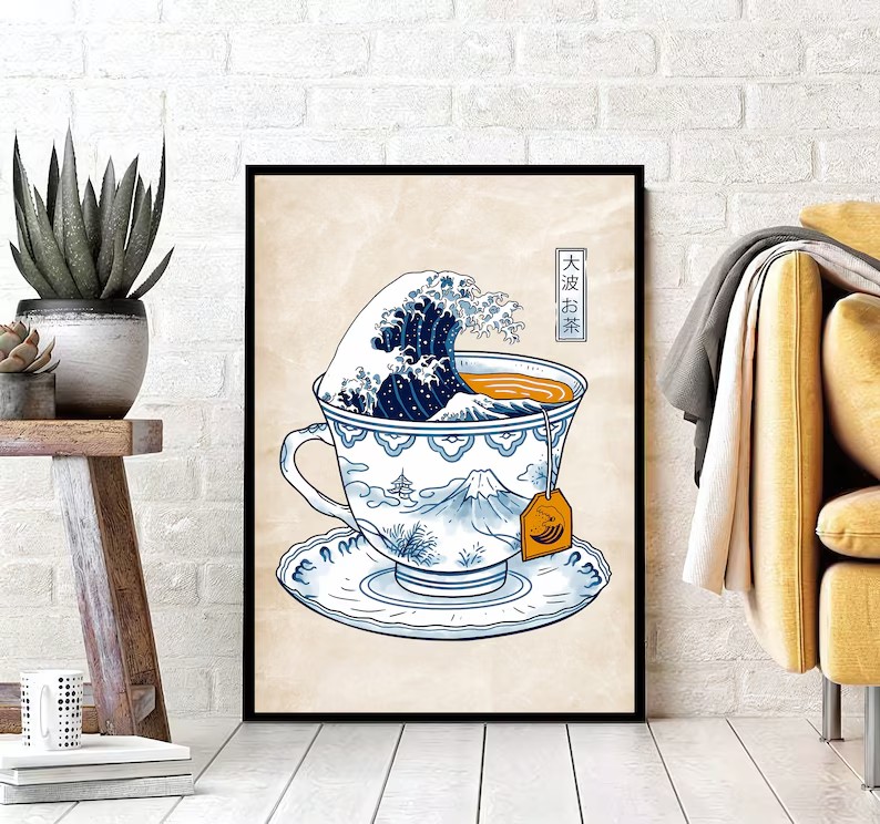 Póster de café de estilo japon - Japanese Lifestyle Shop reseña y precio