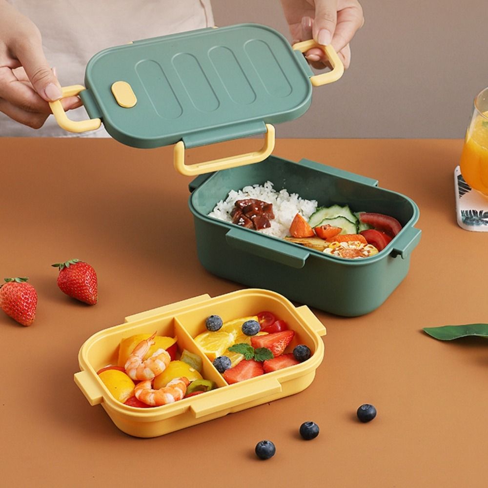 Fiambrera de dos compartimento - Bento Box Two Tier reseña y precio