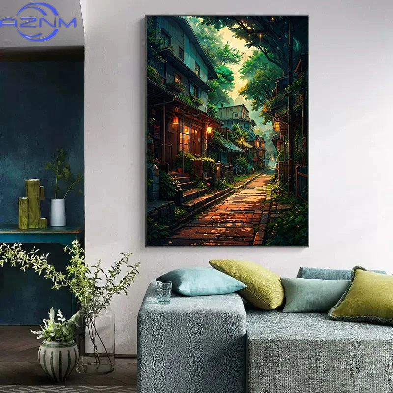 AZNM - Póster de lienzo con pa - Japanese Lifestyle Japanese reseña y precio