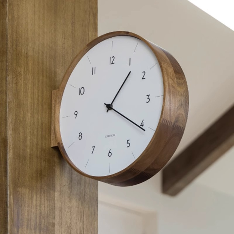 Reloj de pared de doble cara d - Japanese Luxury Lifestyle reseña y precio